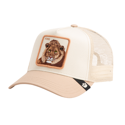 Goorin The King Lion Trucker - Chalk