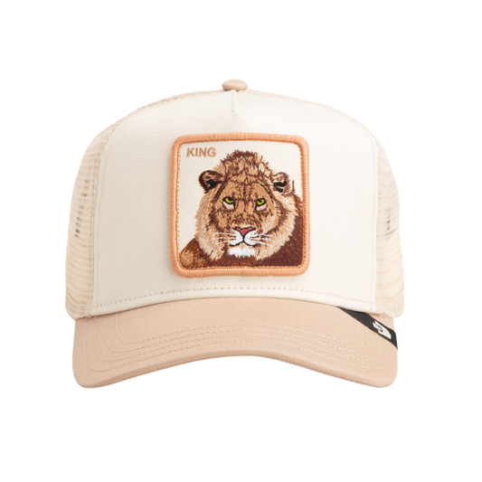 Goorin The King Lion Trucker - Chalk