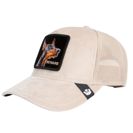 Goorin Velour Doberman Trucker - Biscuit
