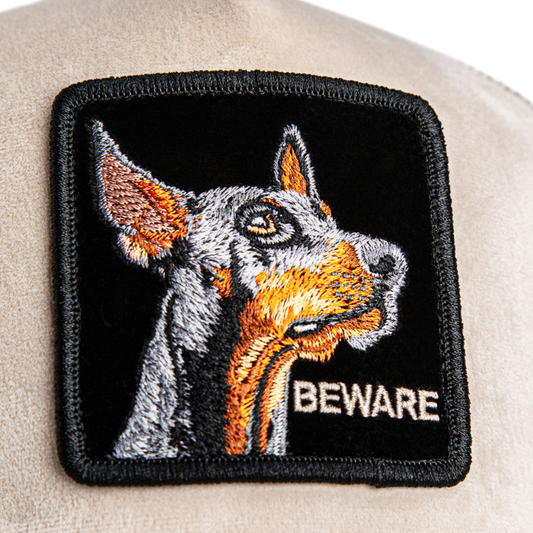 Goorin Velour Doberman Trucker - Biscuit