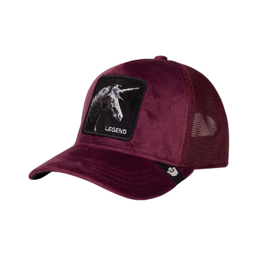 Goorin Velour Legend Trucker - Desire