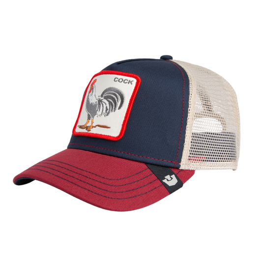 Goorin All American Rooster Trucker Cap - Navy