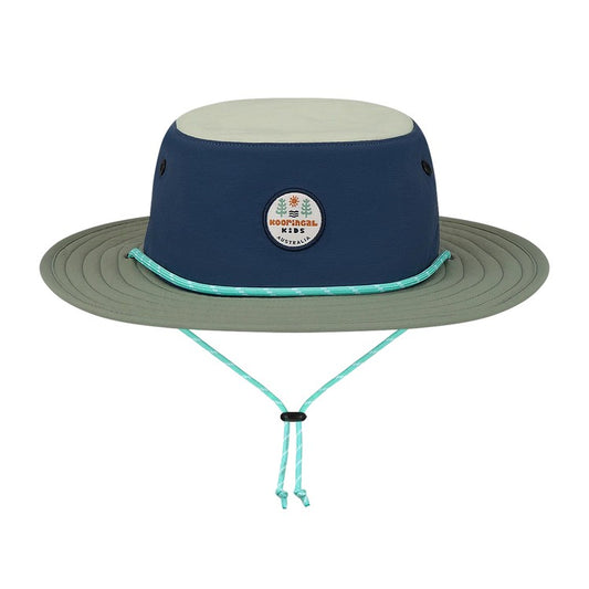 Kooringal Kids Cougal Boys Wide Brim Bucket - Sage