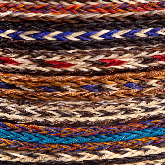 Horse Hair Hat Band 3/8" - Assorted Colours