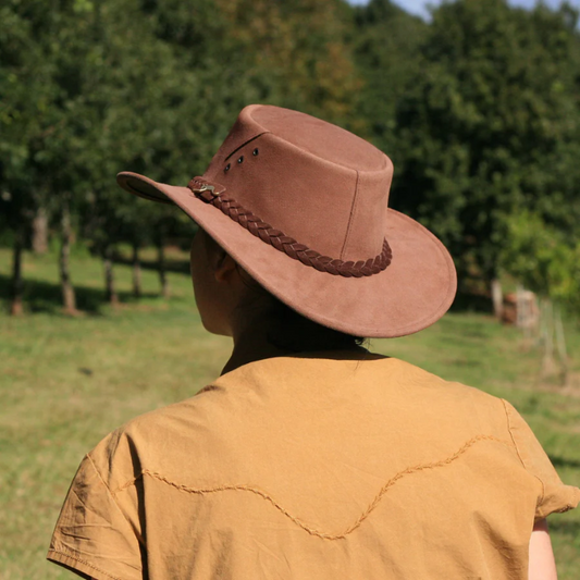 Kakadu The Alice Suede Hat - Brown