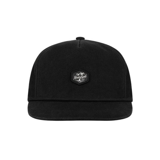 Kooringal Mens 5 Panel Cap Bramston - Black