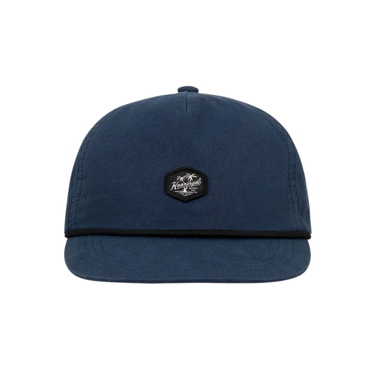 Kooringal Mens 5 Panel Cap Bramston - Denim Blue