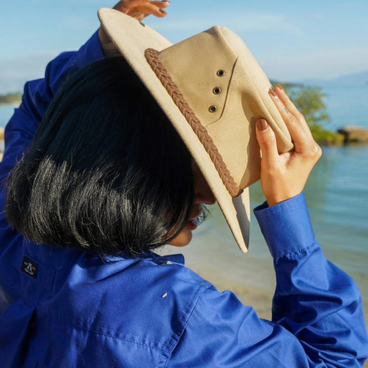 Kakadu The Alice Suede Hat - Tan