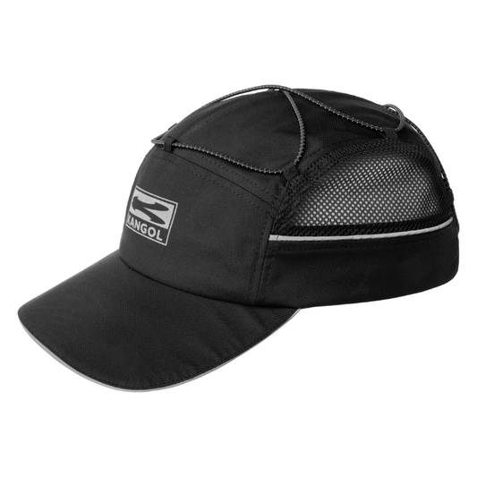 Kangol Reflective Speed 5 Panel Cap - Black