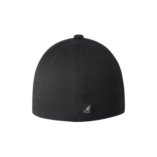 Kangol Wool Flexfit Baseball Cap - Beluga Black