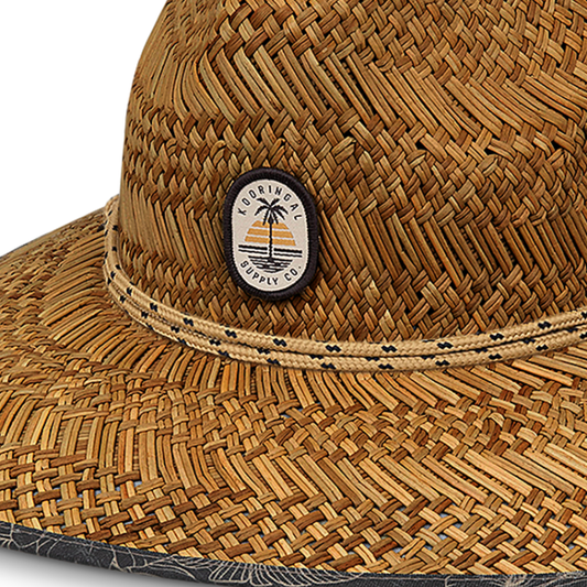 Kooringal Barclay Surf Straw - Charcoal