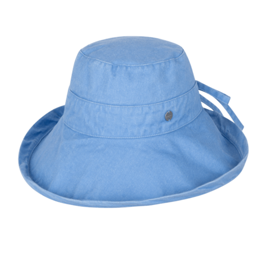 Kooringal Cotton Upturn Noosa Bay - Powder Blue