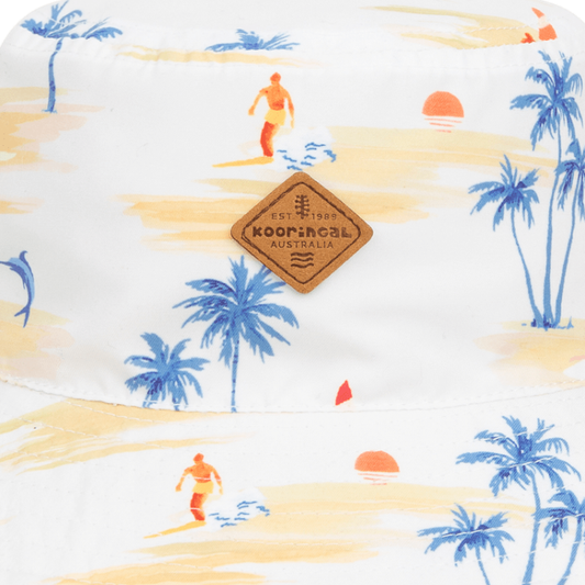 Kooringal Kids Amos Baby Boys Bucket - Off White