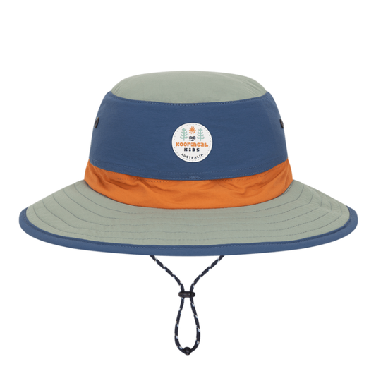 Kooringal Kids Cougal Boys Wide Brim Bucket - Sage