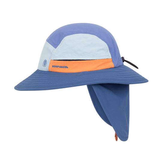 Kooringal Kids Larapinta Boys Wide Brim Bucket - Blue