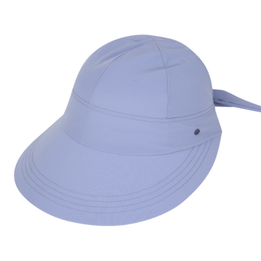 Kooringal Ladies Poppy Bow Cap - Periwinkle