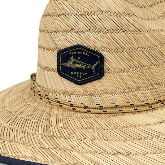 Kooringal Moreton Surf Straw - Navy