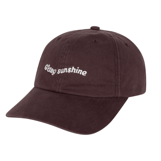 Kooringal Slogan Bay Cap - Espresso