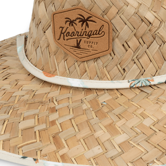 Kooringal Woolamai Surf Straw - Stone