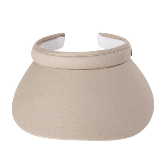 Kooringal Ladies Push On Visor Ellen - Latte