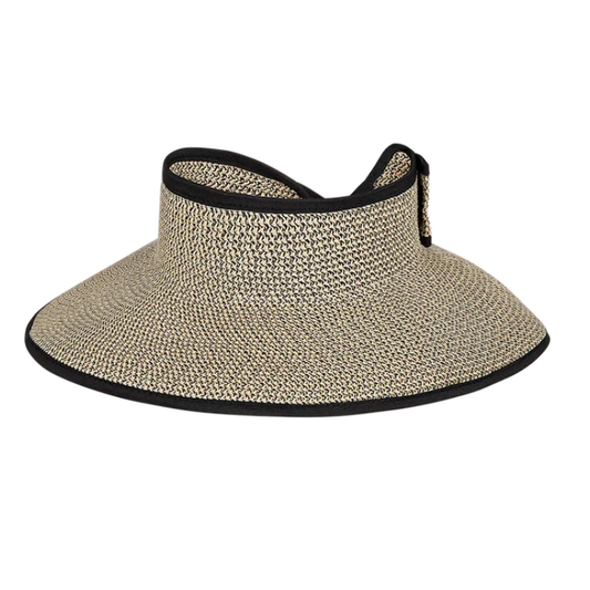 Kooringal Visor Poolside Roll Up Visor - Black