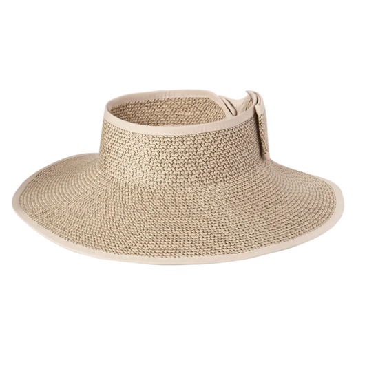 Kooringal Visor Poolside Roll Up Visor - Natural