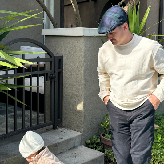 Linney Authentic Tartan Country Cap - Black Watch