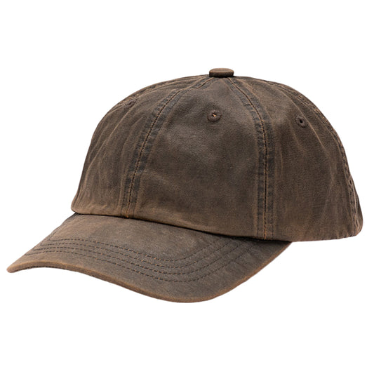 Avenel of Melbourne Blair Weathered Cotton Cap - Brown