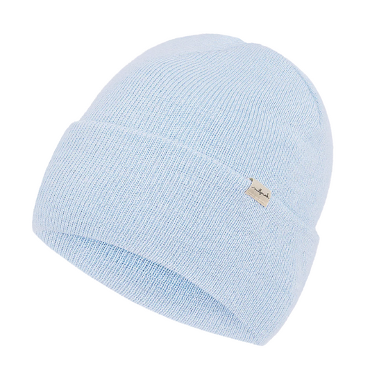 Millymook Girls Desiree Beanie - Light Blue Marle
