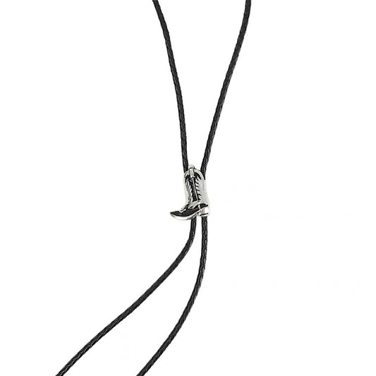 Ringers Western Scootin Bolo Tie - Antique Silver