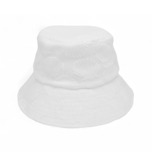 Morgan & Taylor Sora Terry Towelling Bucket - White