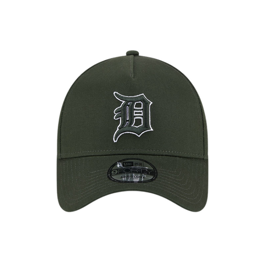 New Era Detroit Tigers 9FORTY A Frame - Dark Seaweed/Plaid