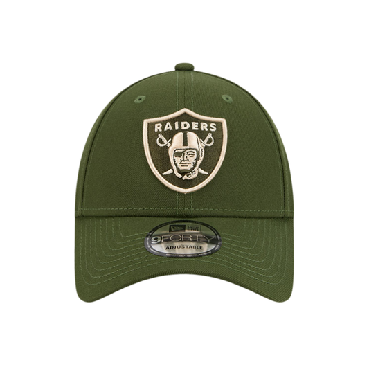 New Era Las Vegas Raiders 9FORTY - Rifle Green/Ivory