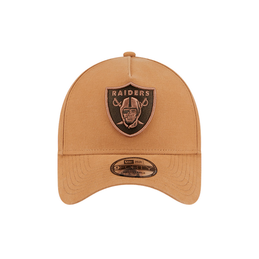 New Era Las Vegas Raiders 9FORTY A Frame - Light Bronze/Walnut