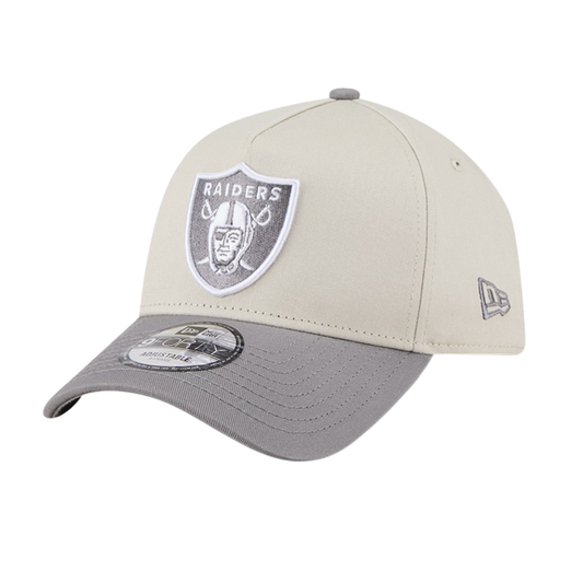 New Era Las Vegas Raiders 9FORTY A Frame - Stone/Storm Grey
