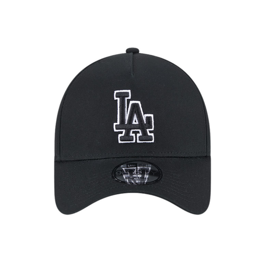 New Era Los Angeles Dodgers 9FORTY A Frame - Black/Plaid