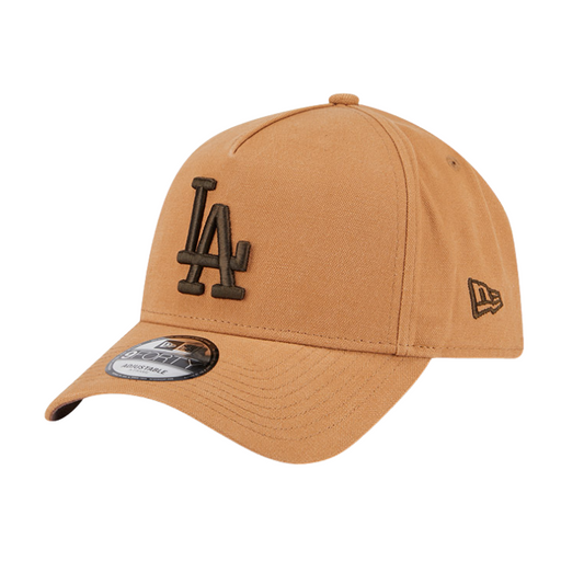 New Era Los Angeles Dodgers 9FORTY A Frame - Light Bronze/Walnut