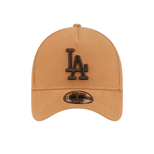 New Era Los Angeles Dodgers 9FORTY A Frame - Light Bronze/Walnut