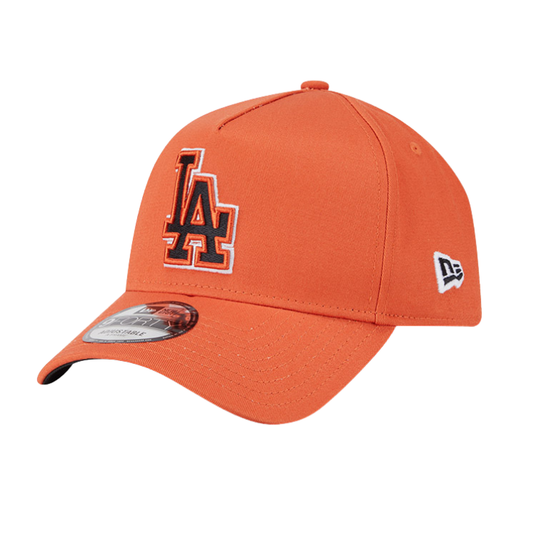 New Era Los Angeles Dodgers 9FORTY A Frame - Vintage Orange/Black