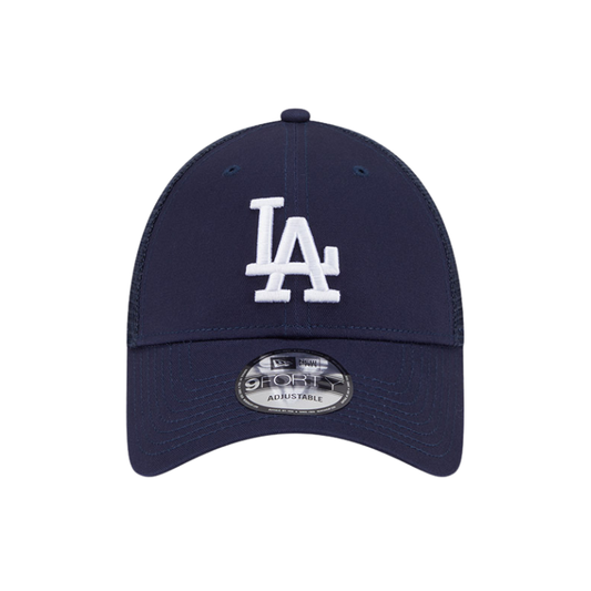 New Era Los Angeles Dodgers 9FORTY Trucker Cap - Navy/White