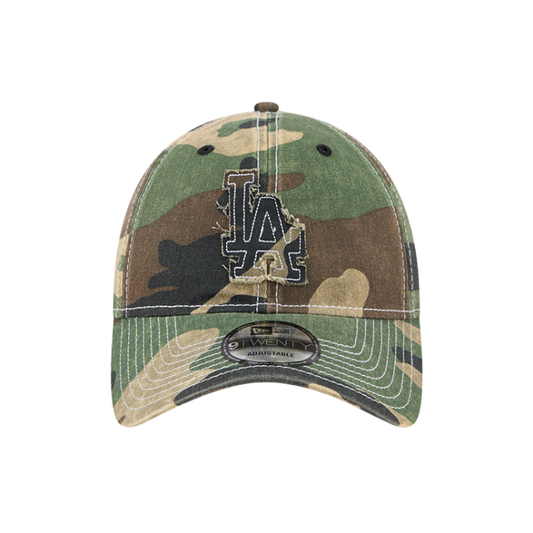 New Era Los Angeles Dodgers 9TWENTY Cap - Woodland Camo