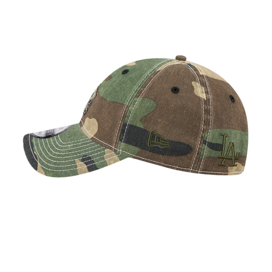 New Era Los Angeles Dodgers 9TWENTY Cap - Woodland Camo