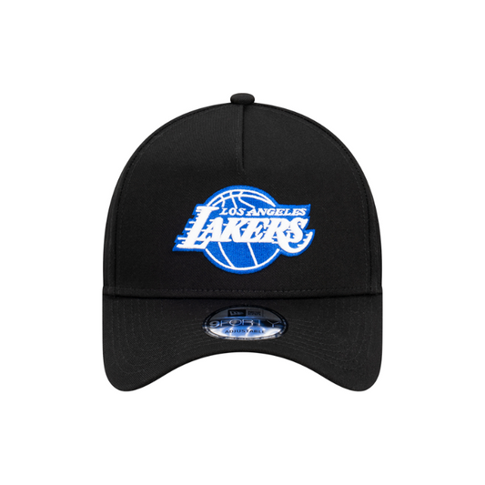 New Era Los Angeles Lakers 9FORTY A Frame - Black/Royal