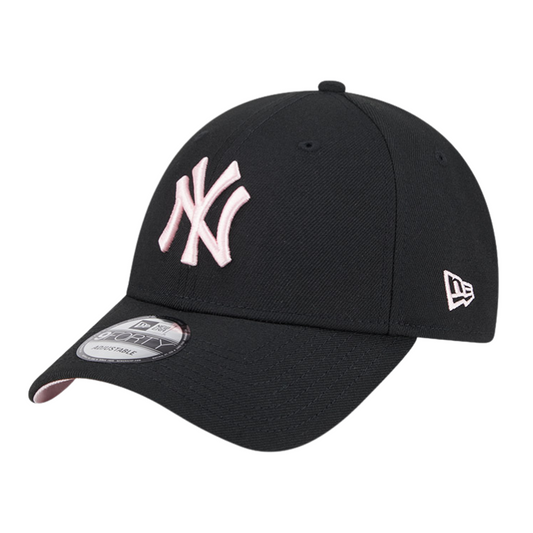 New Era New York Yankees 9FORTY Cap - Black/Pink