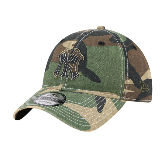 New Era New York Yankees 9TWENTY Cap - Woodland Camo
