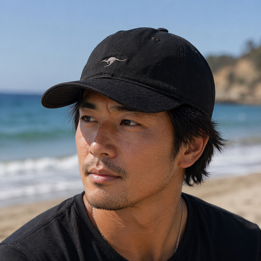Pacific Creations Universal Single Roo Cap - Black