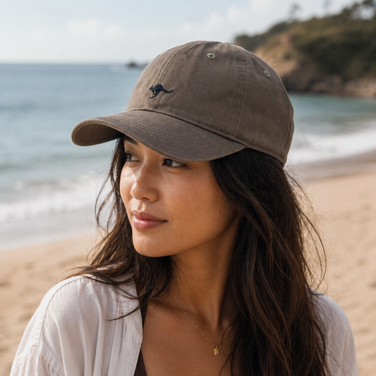 Pacific Creations Universal Single Roo Cap - Grey