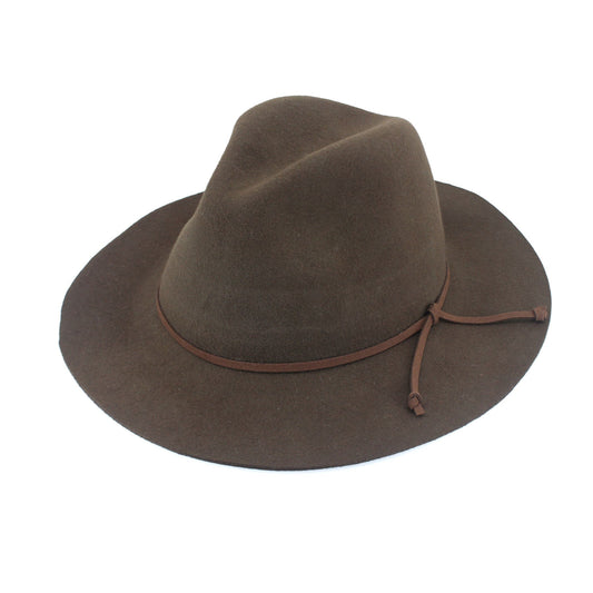 Rigon Helicon Fedora - Dark Chocolate