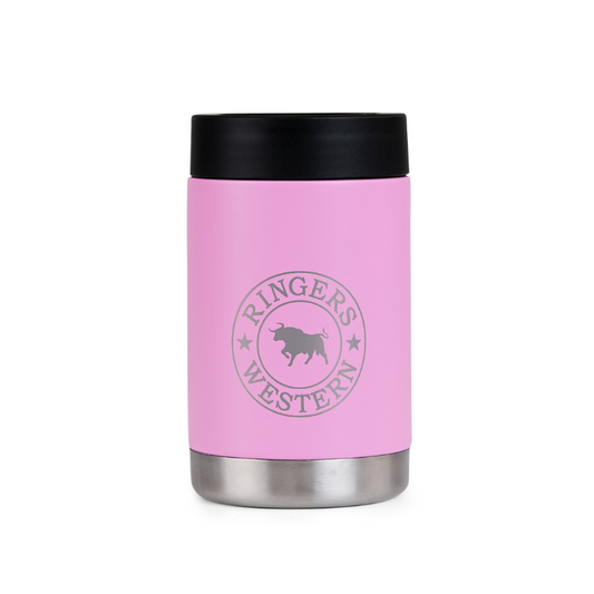 Ringers Western Escape Can Cooler - Pastel Pink
