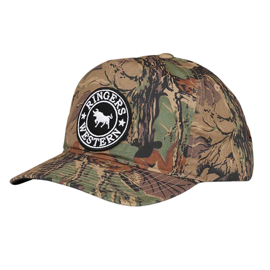 Ringers Western Signature Bull Blackwater Baseball Cap - Camo